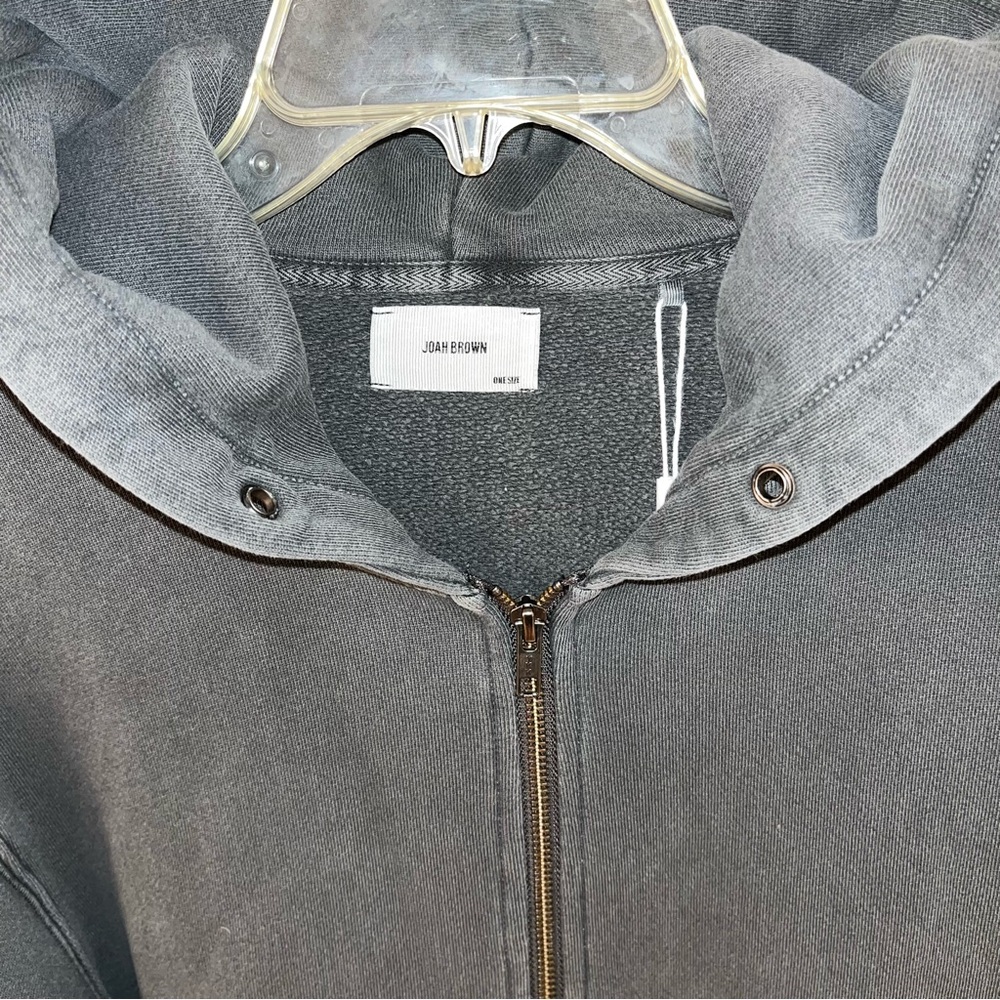 NWT! Joah Brown Empire Zip Hoodie - Picture 6 of 14